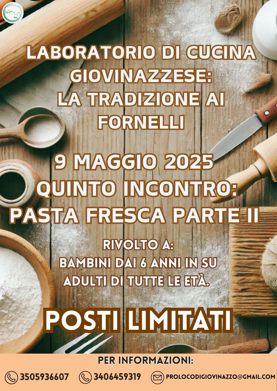 Laboratorio di cucina “La tradizione ai fornelli”