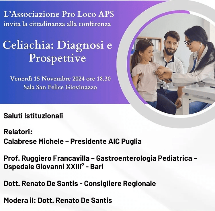 Conferenza sulla celiachia